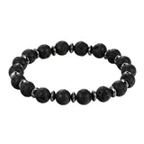 Black Nacre Stone Wristband