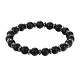 Black Nacre Stone Wristband