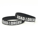 Road to the Dream Rubber Silicone Wristband